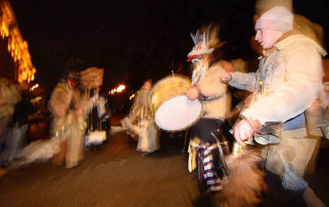 Procession for Rila and Bulgarian nature on 23 January 2008 in Sofia and Blagoevgrad